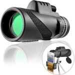 Ống nhòm một mắt Terino MP-4060 (40x60mm, lăng kính BAK4, độ phóng đại cao, HD, màu xanh lính)  -  Hàng chính hãng 2