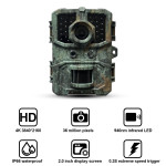 Máy bẫy ảnh Terino CAM-4K (Video 4K, gắn hồng ngoại không phát hiện, màu vàng) - Hàng chính hãng  2