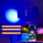 Đèn pin UV công nghiệp cầm tay công suất cao TERINO CP50W-UV (50W, 365nm, kiểm tra sơn xe ô tô, sấy khô Sơn UV, keo UV) – Hàng chính hãng 2