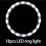Kính lúp cầm tay đọc sách cao cấp Terino DE-9W (10x/20x, màu trắng, có đèn led) - Hàng chính hãng 3