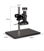 Kính hiển vi kỹ thuật số công nghiệp có thước đo Terino CA38MPHD kèm LCD 15.6 inch (Phiên bản tích hợp đo kích thước đối tượng, Phóng đại 7x-180X, Camera HDMI/USB/Mouse, Full HD) - Hàng chính hãng 2