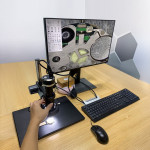 Kính hiển vi kỹ thuật số công nghiệp có thước đo Terino CA38MPHD kèm LCD 15.6 inch (Phiên bản tích hợp đo kích thước đối tượng, Phóng đại 7x-180X, Camera HDMI/USB/Mouse, Full HD) - Hàng chính hãng 3