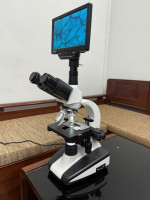 Kính hiển vi cao cấp 3 mắt LED Terino 136T (40X-2000X) kèm màn hình LCD 7 Inch (Cổng ra USB, HDMI) - Hàng chính hãng 1