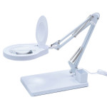 Kính lúp để bàn có đèn TERINO DE-78W/5X (phóng đại 5X, Led, màu trắng) - Hàng chính hãng 5