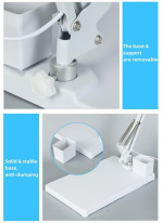 Kính lúp để bàn có đèn TERINO DE-78W/5X (phóng đại 5X, Led, màu trắng) - Hàng chính hãng 7