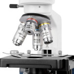 Kính hiển vi sinh học 3 mắt AmScope T120 (Phóng đại 40X–2000X, Đèn LED, Bàn cơ 3D, Đầu Siedentopf, Camera C-mount 5MP USB 3.0) - (Hãng AmScope - Mỹ) 4