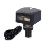 Kính hiển vi sinh học 3 mắt AmScope T120 (40X–2000X, Đèn LED, Bàn cơ 3D, Đầu Siedentopf, Camera C-mount 5MP USB 2.0) - (Hãng AmScope - Mỹ) 1