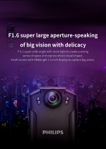 Thiết bị camera đeo trên người Philips VTR 8101 - Hàng chính hãng 2