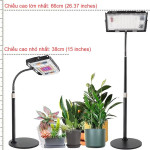 Đèn LED trồng cây Terino DM-03 (Toàn dải phổ, Kiểu chân đế tròn, có hẹn giờ tự động, dạng đứng cao từ (38cm - 66cm), thu ngắn linh hoạt) - Hàng chính hãng 2