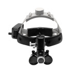 Kính lúp cao cấp có đèn, choàng đầu TERINO RDM-001 ( màu đen, phóng đại 3.5x, hỗ trợ cho nha khoa, thẩm mỹ, điện tử, công nghiệp) - Hàng chính hãng 3