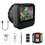 Thiết bị Camera quay, chụp gắn thị kính Terino CA-WF02 (Wifi, 64MP, Video 4K, LCD 2.8 inch, có thể gắn vào ống nhòm, kính hiển vi, kính thiên văn) - Hàng chính hãng 11