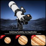 Thiết bị Camera quay, chụp gắn thị kính Terino CA-WF02 (Wifi, 64MP, Video 4K, LCD 2.8 inch, có thể gắn vào ống nhòm, kính hiển vi, kính thiên văn) - Hàng chính hãng 7