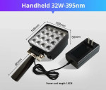 Đèn tia UV cầm tay dùng cho công nghiệp Terino D320-UV (395nm, 32W, sấy keo UV, keo quang học, sơn cách điện, sửa chữa màn hình LCD) -  Hàng chính hãng 6
